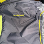 Eddie Bauer Bag Unisex OS‎ Gray Neon Green 100% Nylon Hiking Sling Back Shoulder Photo 1