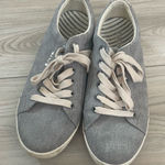 Taos Star Womens Gray Lace Up Canvas Arch Support Casual Sneakers Size 8 Photo 0