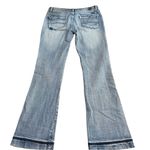 Pepe Jeans Y2K Womens Size 30 Low Rise Flare Embroidered Flap Pockets Streetwear Photo 8