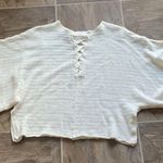 Velvet by Graham & Spencer ivory shawl sweater Size undefined Photo 7