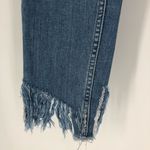 Free People We the Free Great Heights Distressed Frayed In Sky Skinny Jeans Cropped size 26 Photo 7