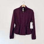 Lululemon  Women’s UV-Protective Cinch-Waist Running Jacket Goodnight Plum Photo 2
