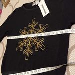 Wildfox Dream Scene gold snowflake sweatshirt Photo 6