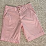 American Eagle Cotton Next Level Flex Pastel Pink Bermuda Shorts Size 28 Photo 0