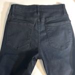 frame denim Frame Le High Byxbee‎ Fringe Hem Black Skinny Jeans Size 25 Photo 8