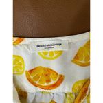 BeachLunchLounge Orange Lemon Fruit Print Pullover Shirt Dress Size Medium Photo 7