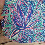 LULU B NEON BOLD COLORFUL ABSTRACT LARGE PINEAPPLE PRINT UPF 50 TEE XL Pink Photo 8