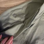 Alo Yoga Alo green gray ribbed leg leggings sweat pants medium Photo 3