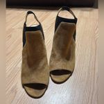 Vince Camuto Women US 7.5  strapped suede wedge heel open toe Photo 2