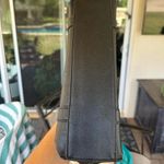 Calvin Klein Leather Shoulder Bag with Grommets and Magnetic Closure Photo 5