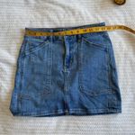 American Eagle Outfitters Denim Mini Skirt - Soft Blue Wash Photo 5