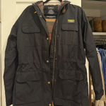L.L.Bean  Jacket Rain Windbreaker Black Photo 0