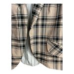 Rachel Zoe Blown/Black Plaid Single Breasted Blazer/Jacket Size S Photo 7