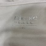 Nicole Miller Rhinestone Embellished Cream Tank Top Size XL Photo 8