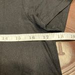 cupio  Black V-Neck Tunic Tee Shirt Womens M Soft Stretch Short‎ Sleeve Basic Top Photo 9