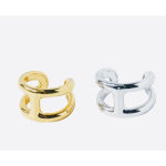 Boutique NEW Unisex H-Bar Ring, Gold Plated S925 Band,‎ Adjustable 10.5mm Photo 12