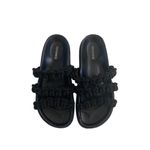 Tony Bianco  Slide Sandals Black Size 36 (5) Minimalist Quiet Luxury Coastal Boho Photo 2
