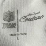 NFL Team Apparel San Diego Chargers Mesh Neck Long Sleeve Top White Size Large Photo 3