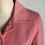 Loft Ann Taylor Salmon Spring Fall Trench Coat Size S Photo 7