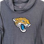 Jacksonville Jaguars Majestic Charcoal Great Play Pullover Hoodie Gray Size M Photo 2