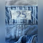 Free People  We the Free Dogtown Striped Cut Off Denim High Rise Shorts Size 25 Photo 4