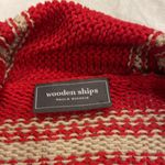 Wooden Ships  striped red cardigan Photo 1