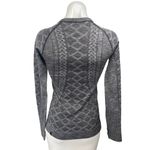Lululemon Rest Less Dark Gray Long Sleeve Crew Neck Knit Sweater Top Size 2 Photo 1