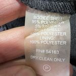 Tommy Hilfiger Essential Fit & Flare Dress Black size 4 Sleeveless Tank Floral Photo 12