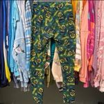LuLaRoe Leggings universal Monster Horror Movie Night Wolfman Green blue OS HTF Photo 5