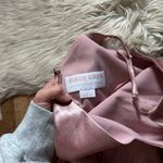 Birdy Grey  Jay Dress In Shiny Satin English Rose Photo 8