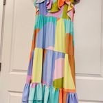 CROSBY by Mollie Burch Color block Midi Dress Photo 4