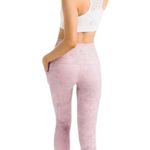 Zyia Pink Digital Granite pocket Light n Tight 7/8 Hi-Rise Size 8-10 Photo 10