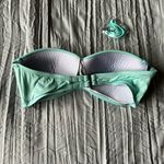 Light blue strapless bikini top Photo 1