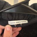 James Perse  Standard EUC Women's Open Cardigan Shrug Black Sweater Supima 2 (M) Photo 2