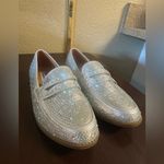 Forever Link  Glittering Silver Loafers Photo 1