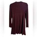 Fortune + Ivy Women’s Burgundy Keyhole Soft
Brushed Fleece Dress. Size Small Photo 2