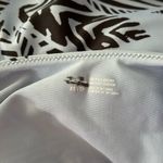 Aerie  Light Blue Black Cheeky High Cut Strapless Triple Knot One Piece Swimsuit Photo 13