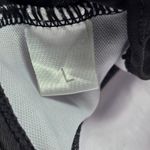 Black Dot Crisscross Belt Tie Padded Swim Sports Bra Beach Bikini Top L Large Photo 3