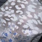 Juicy Couture Cheetah Print V-Neck Tee Dolman Sleeve Glitter Size Small Photo 3