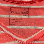Free People  We The Free Cap Sleeve Striped T-Shirt Size XS Photo 2