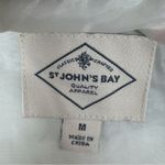 st. john's bay St. John’s Bay Plaid Full Zip Puffer Vest White Multi Medium Photo 10