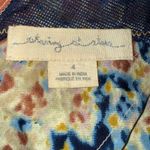 Urban Outfitters  STARING AT STARS Print V-Neck Mesh Trim‎ Sleeveless Dress EUC 4 Photo 8