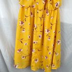 Lush Clothing Lush Yellow Floral Mini Dress Photo 4