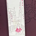 Parker Orlando Laser Cut Bell Ruffle long Sleeve Dress Raisin Sheath Red 0 New Photo 11