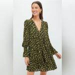 Tuckernuck Pomander Place Kenzo Swing Mini Dress Green Brushed Geo Size Small Photo 4
