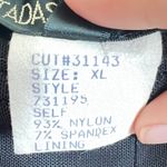 Tadashi Shoji  Women's XL Black Mesh Overlay Palazzo Wide Leg High Rise Pants Photo 3