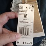 Adidas Formation Sculpt Tgt 3 Stripes Womens Leggings Trainning Crew Navy M Photo 4