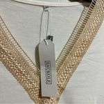 Cream Flutter Sleeve T Photo 2