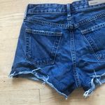 GRLFRND  Denim Shorts Distressed Helena Short blue Jean color Size 24 Photo 2