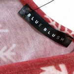 Blue Blush ‎Sleeveless Snowflake Jumpsuit Photo 13